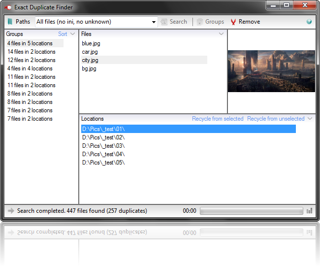 Exact Duplicate Finder 0.9.7.26 full Windows 7 Exact Duplicate Finder 0.9.7.26 full