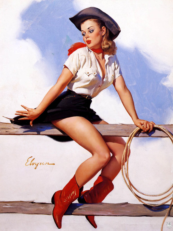 Gil Elvgren, Pinup artists Inspirations
