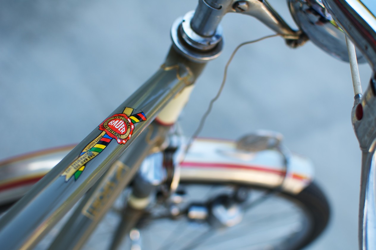 Leahy's Picture of the Day Vintage German Bauer Bicycle, Circa 1953