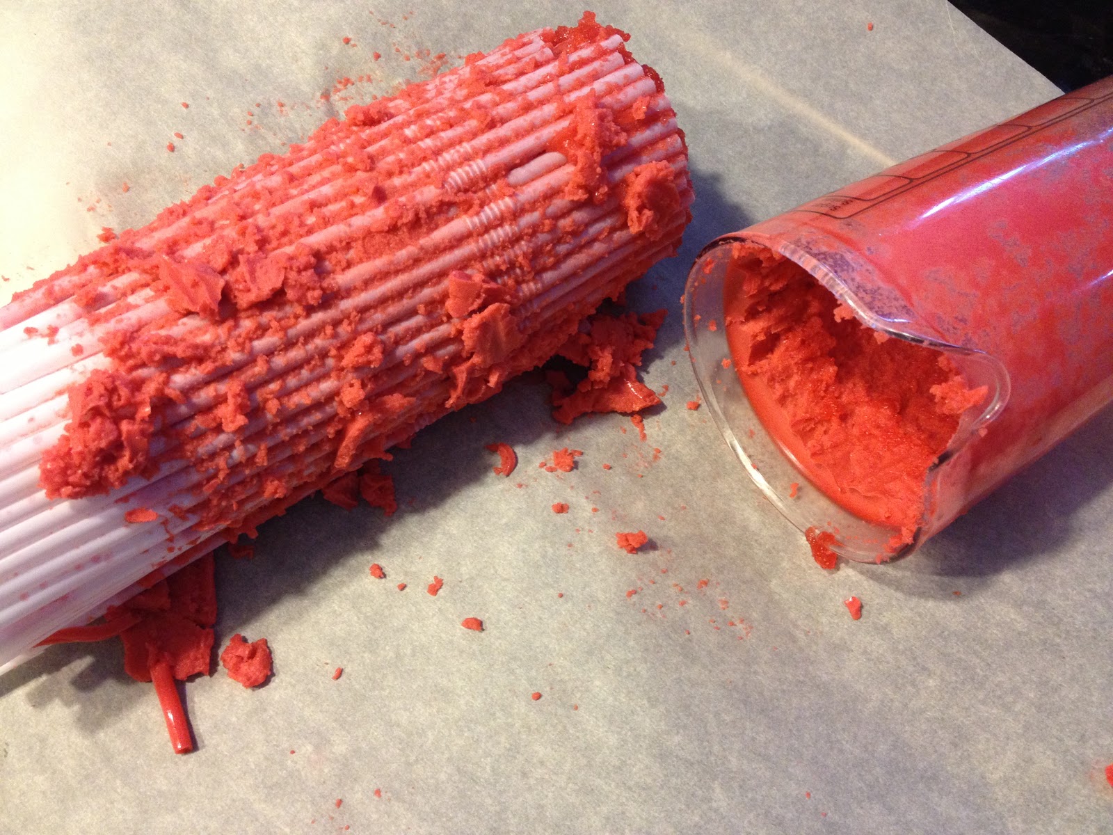 .. Sweet make me Smile .. Jello Worms for Halloween