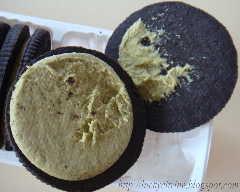 Lucky Citrine Green Tea Ice Cream Oreo