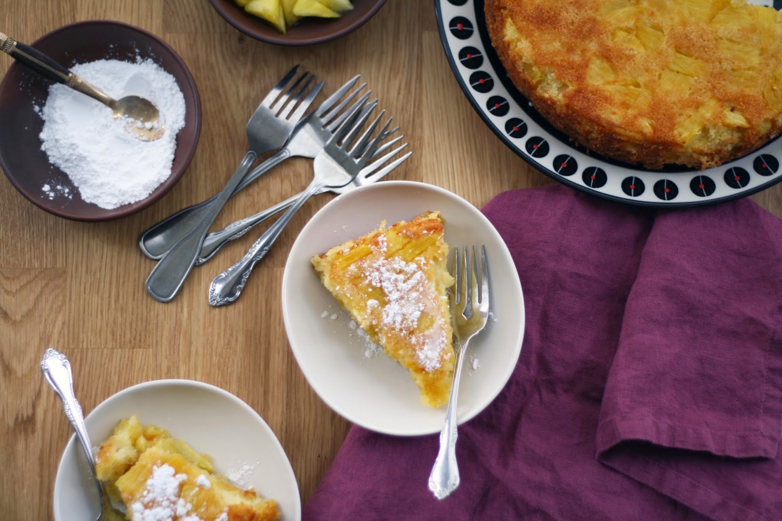 Sevengrams AZOREAN ALMOND POLENTA PINEAPPLE CAKE