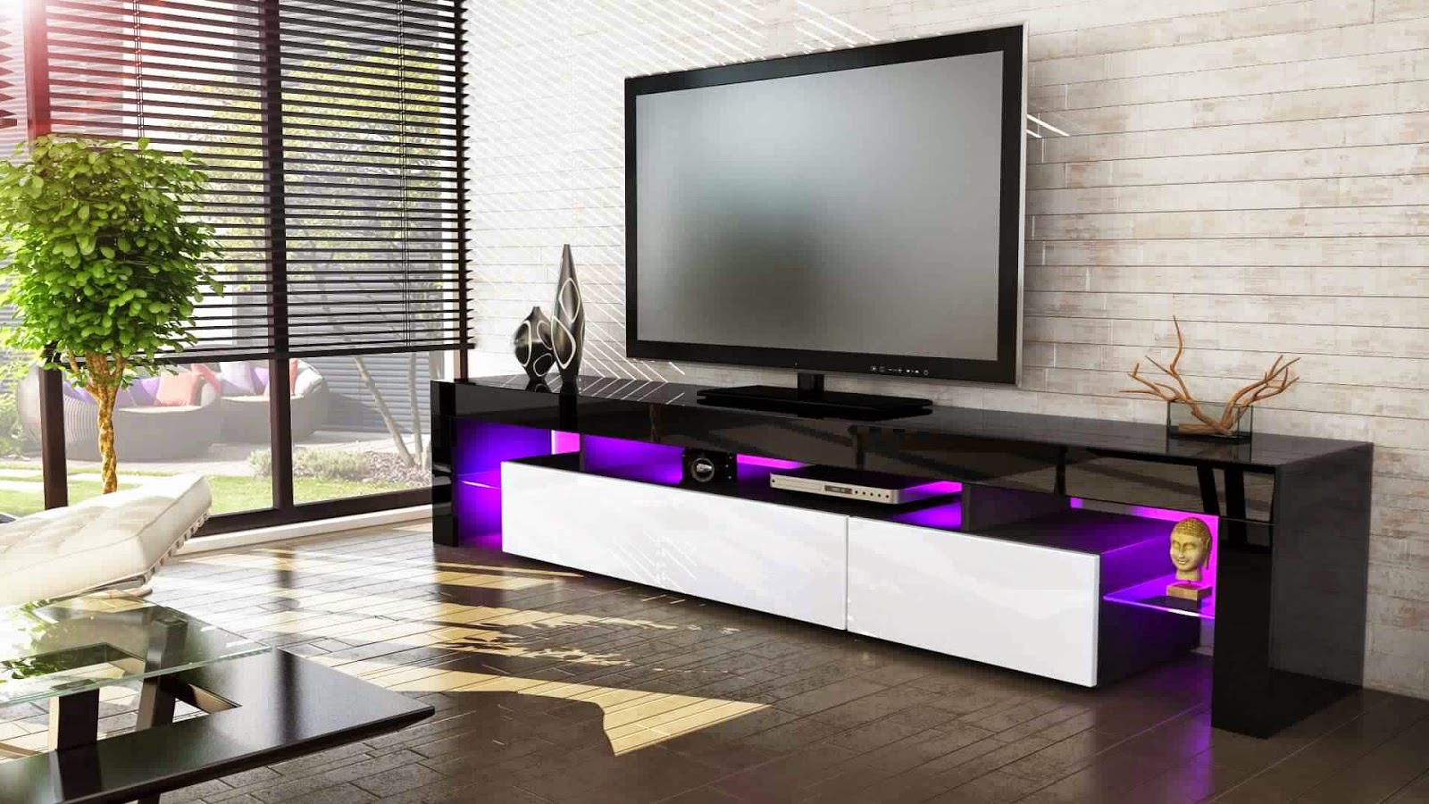 Meuble Tv Blanc Et Noir : Meuble Tv Noir Et Blancmeuble Tv Meuble Tv Blanc Et Noir : Meuble Tv Noir Et Blancmeuble Tv