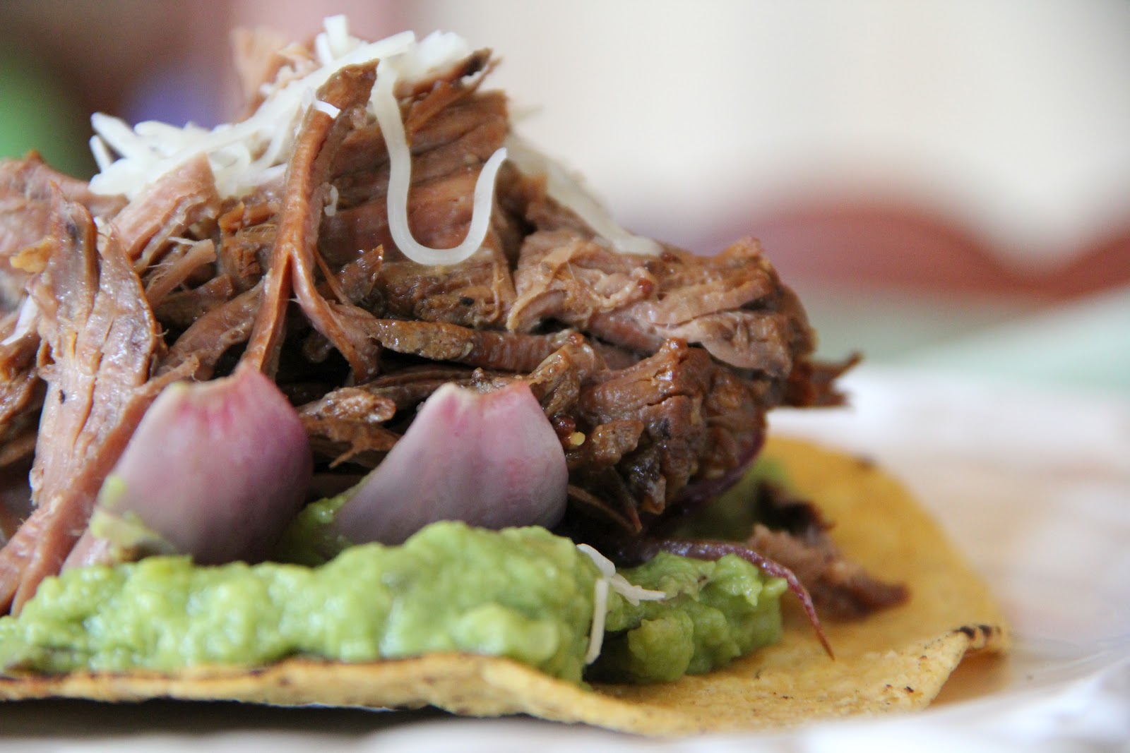 Honey Mustard Brisket Tostadas Recipe Mix and Match Mama