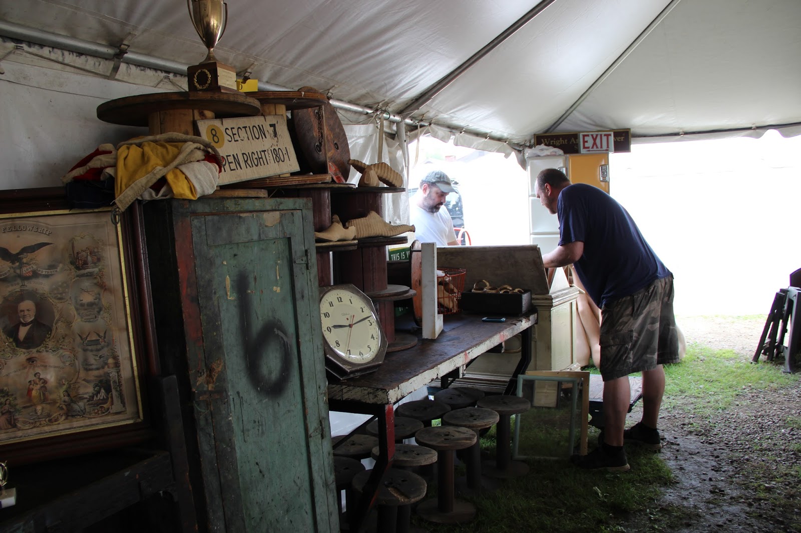 Life to the Brim Brimfield Dealer Profile Rustored Salvage