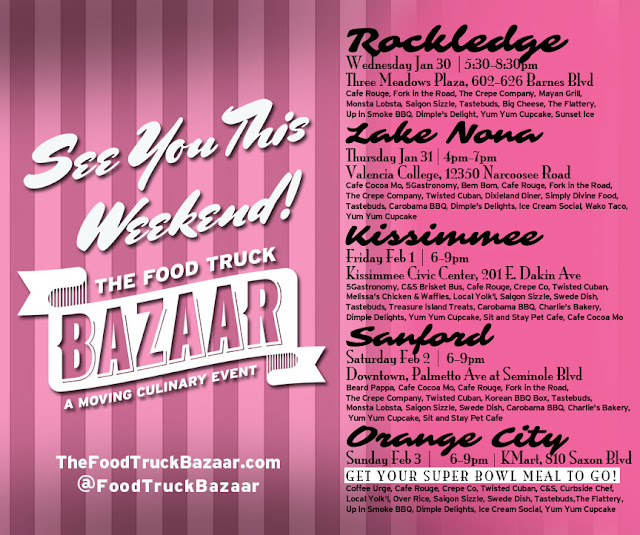 The Food Truck Bazaar Rockledge, Lake Nona, Kissimmee, Sanford