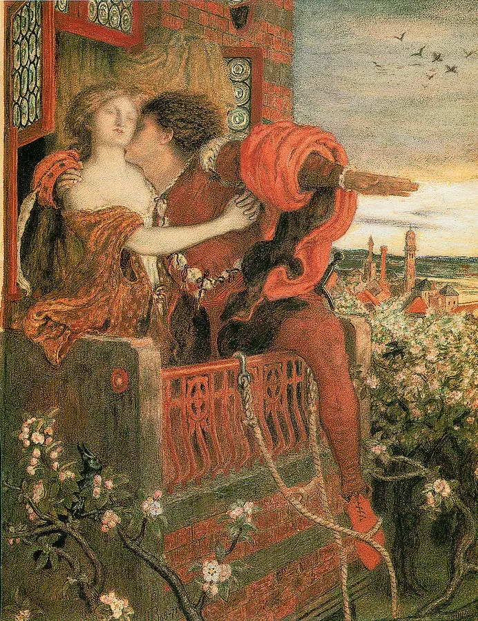 Ford Madox Brown - Romeo and Juliet