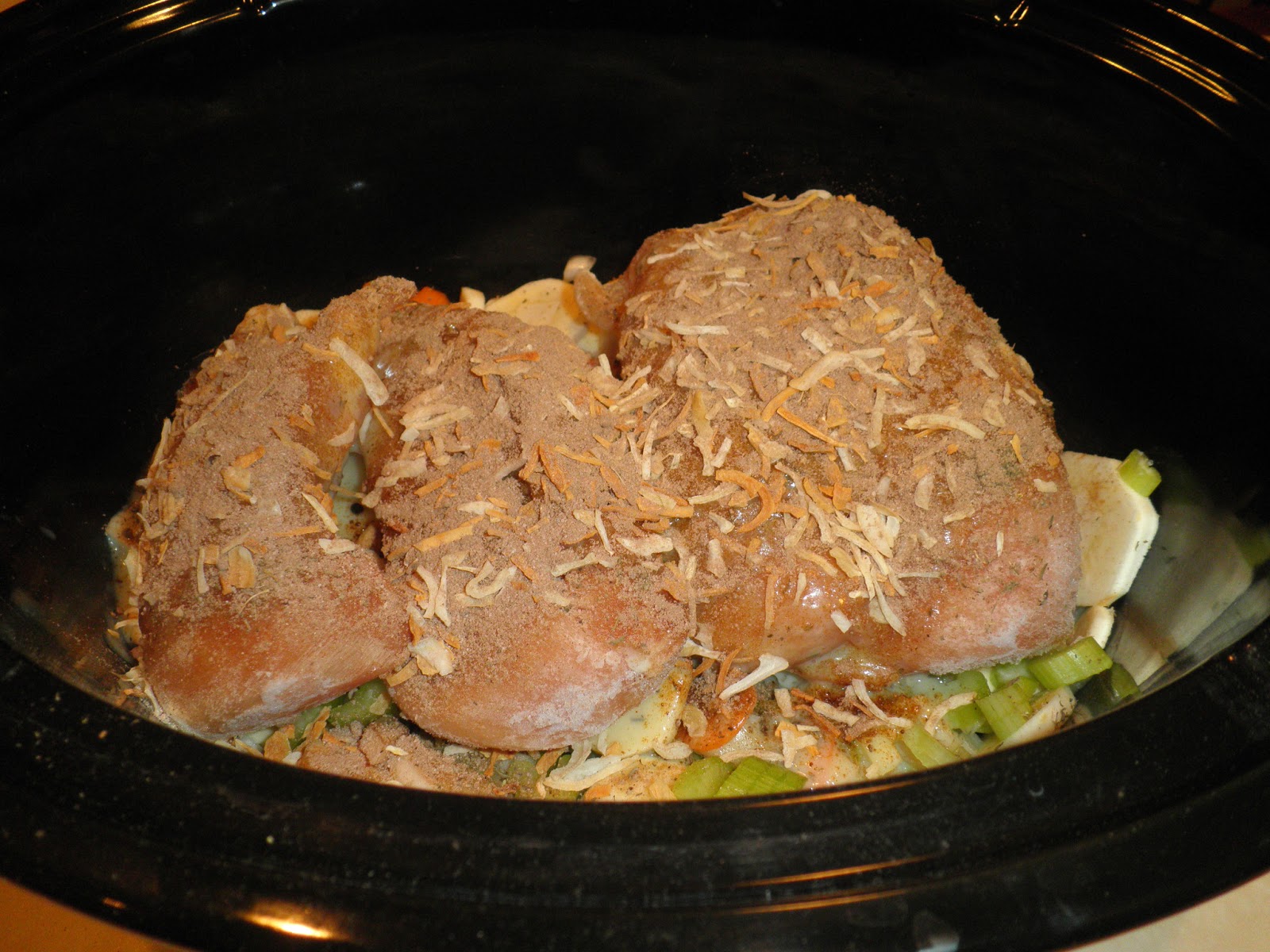 Secrets from the Cookie Princess: Crock Pot Country Chicken (& Cream