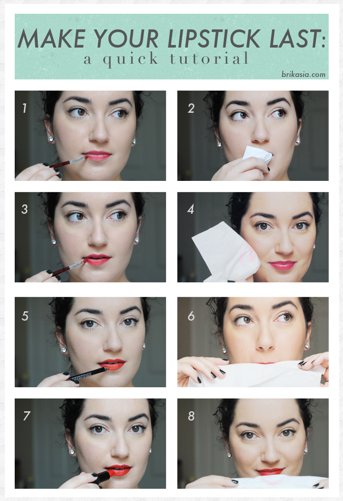 brikasia beauty blog How To Make Your Lipstick Stay On