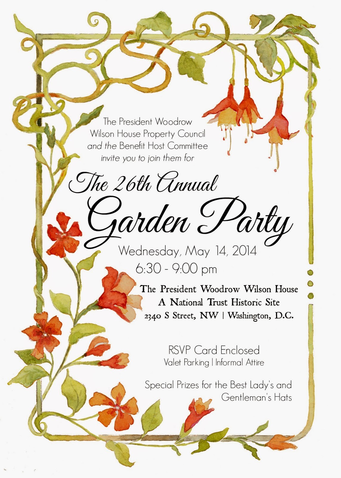 annual party invitation
