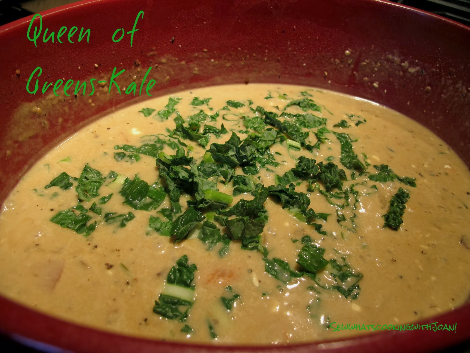 Sew what's cooking with Joan! Rosemary Chicken Chowder