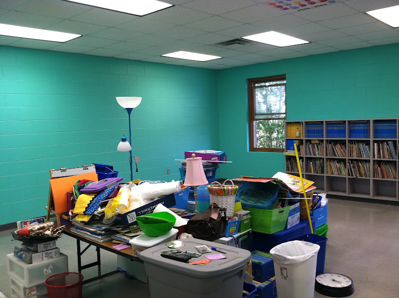 Life in First Grade New Classroom Paint Color