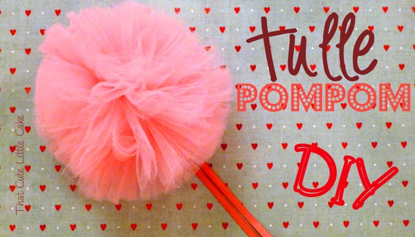 Tulle Pom Poms: An Easy DIY Tutorial For Decorative Pom Poms