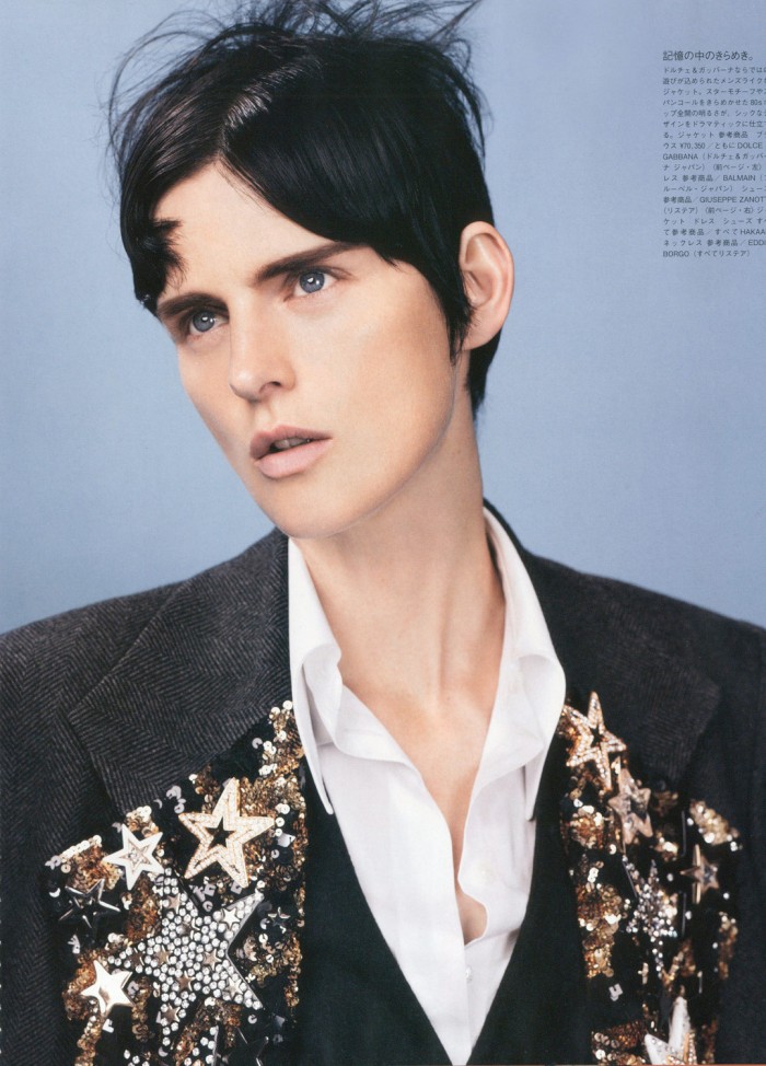 Stella Tennant by Josh Olins for Vogue Japan August 2011