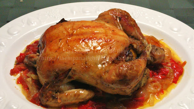 Pollo Picantón Asado Al Aroma Campestre
