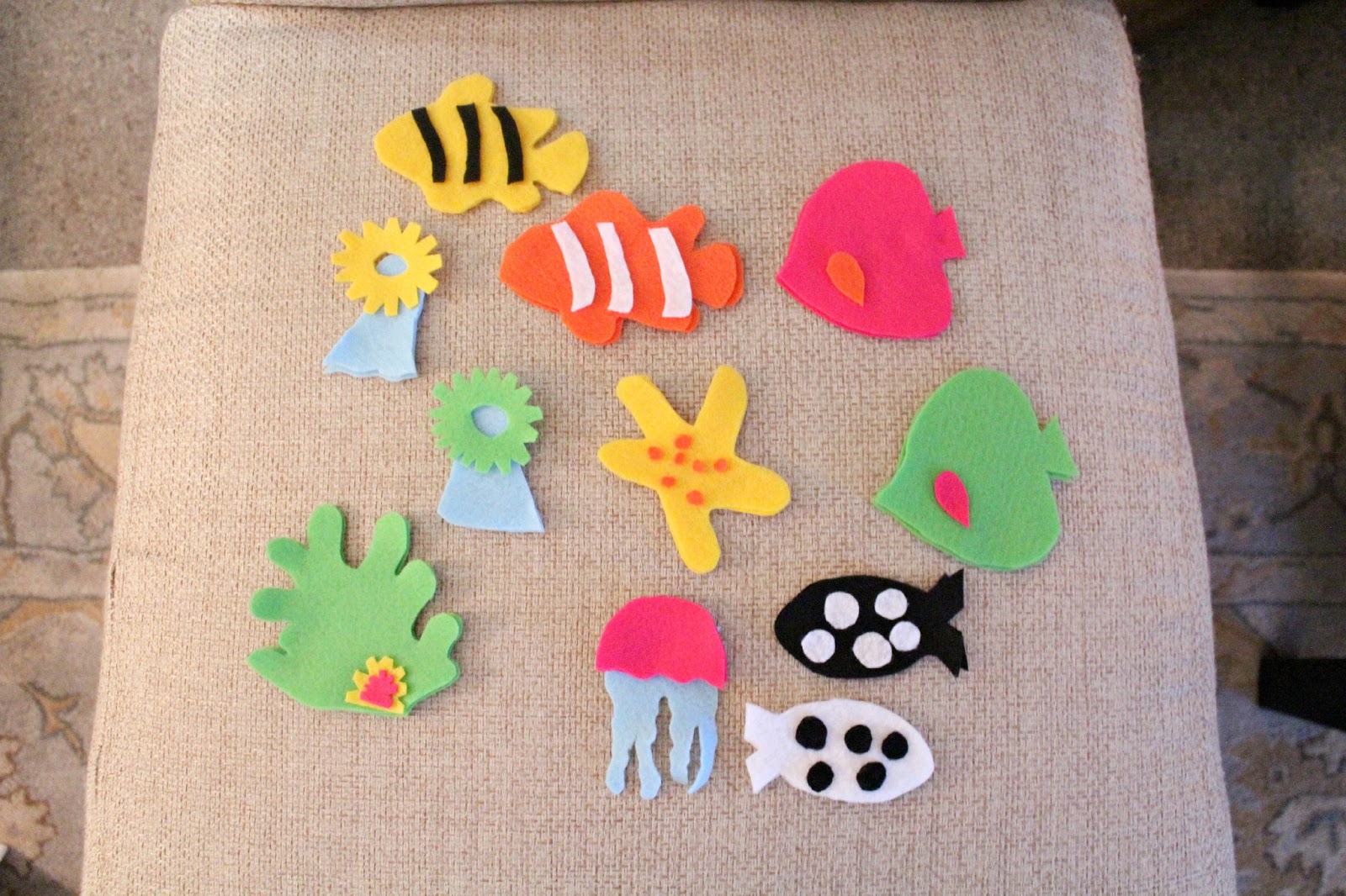 Ten June {DIY} Felt + Aquarium Board