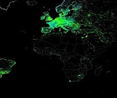 Global Internet traffic.