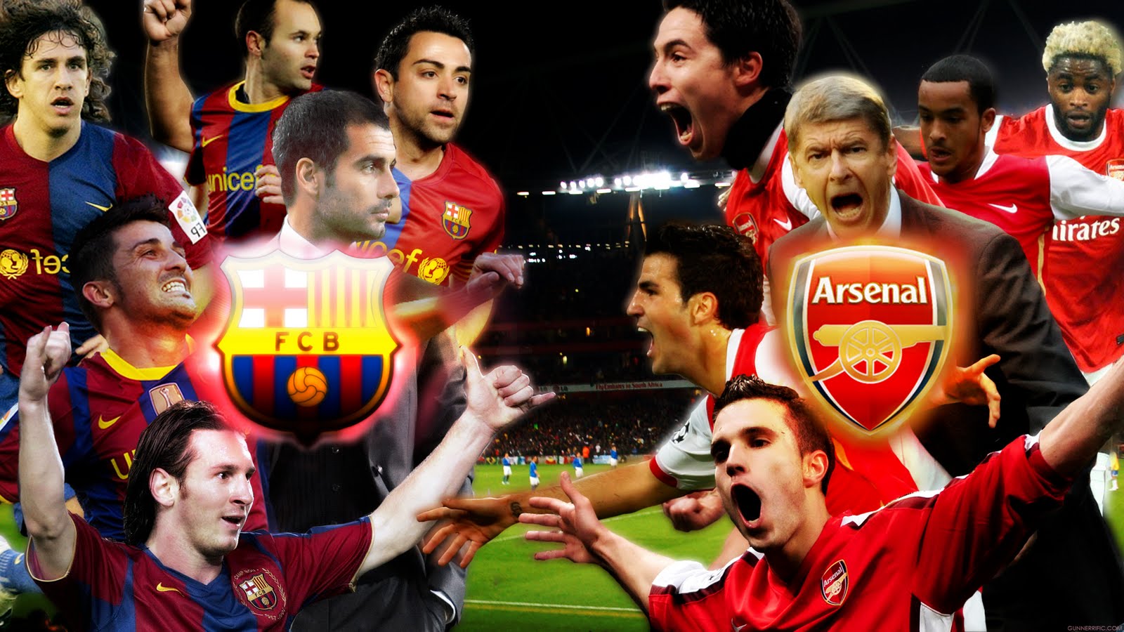 Arsenal Barcelona Photos