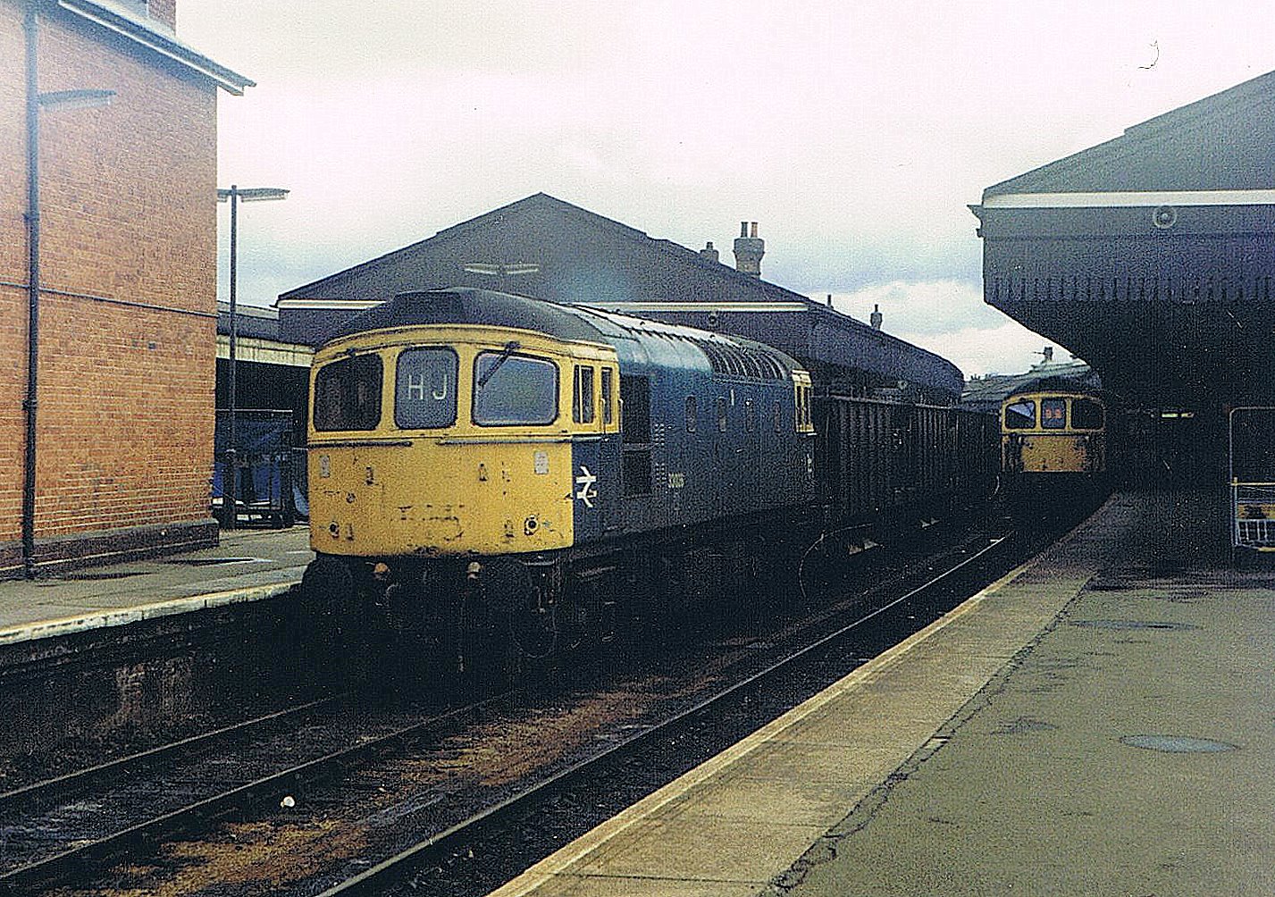 the rail thing Salisbury April 1986