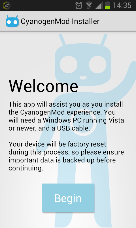 Как сделать бэкап cyanogenmod