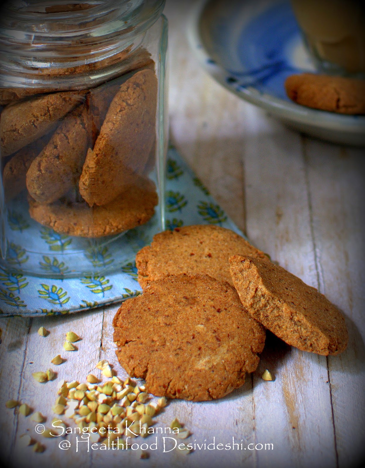 baking with buckwheat a buckwheat groats granola bar and a buckwheat flour and dates cookie