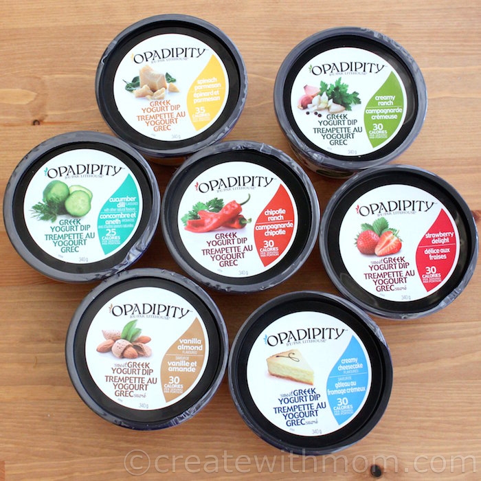 Create With Mom Enjoy Veggies and Fruits with Opadipity Greek Yogurt Dips