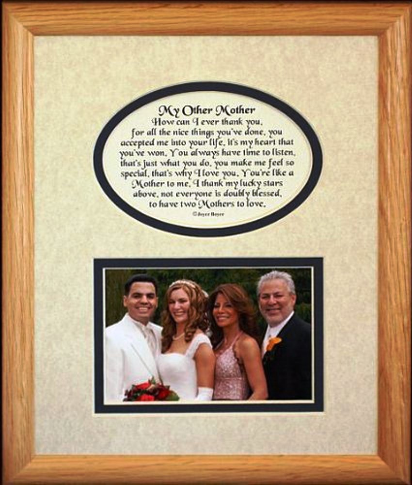 8x10 Heartfelt Keepsake Picture Frame for Mother in Law