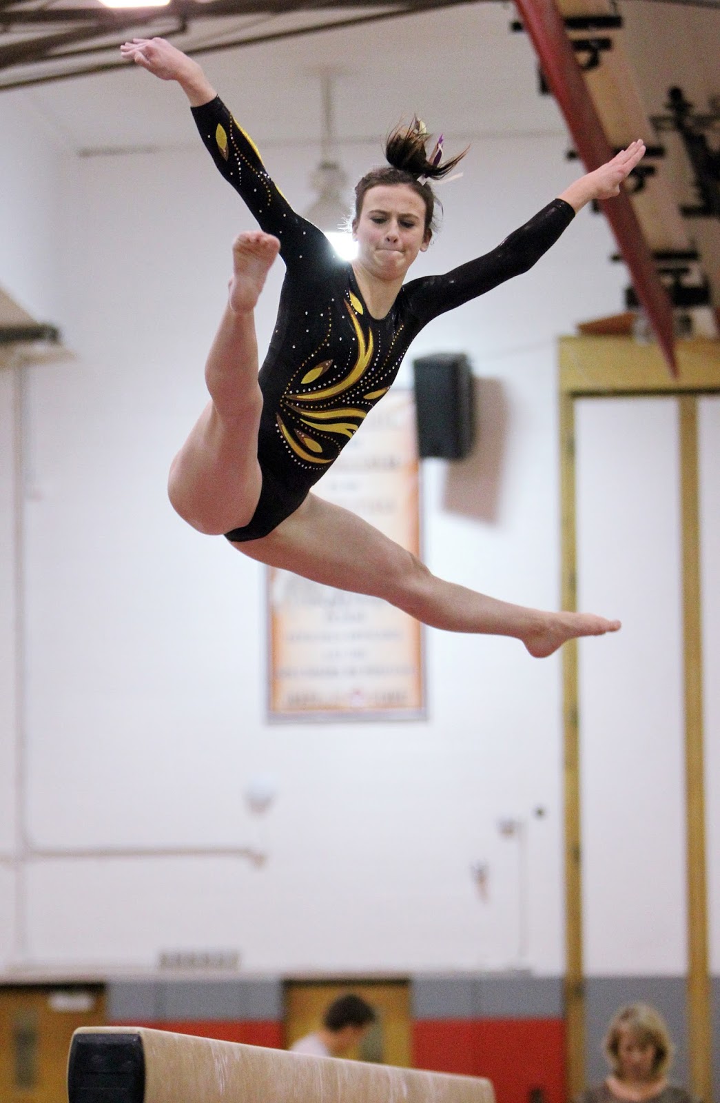 Mark Kodiak Ukena IHSA Varsity Girls Gymnastics Lake County Invitational