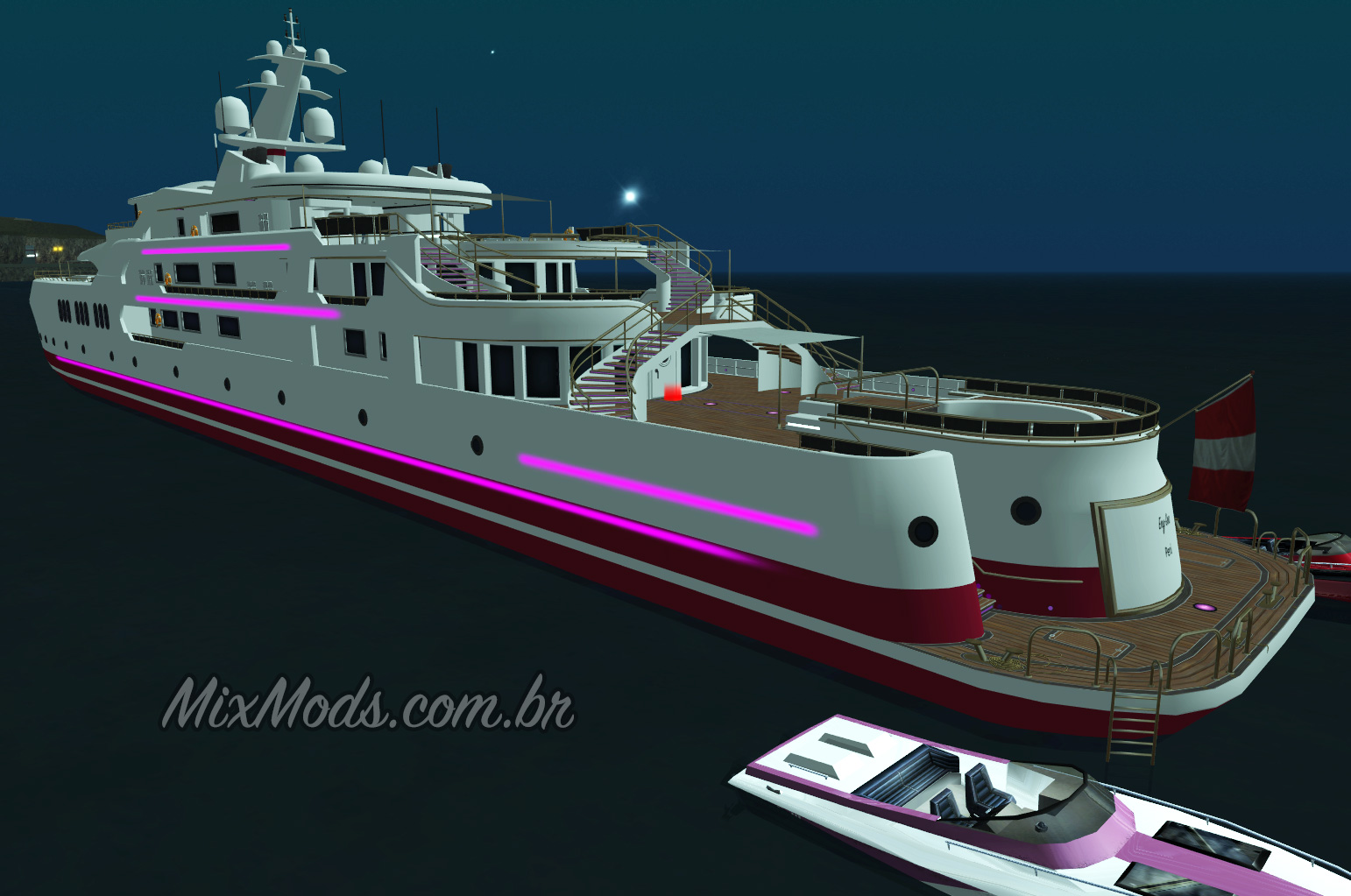 GTA San Andreas GTA V YACHT TO SA VERSION FINAL Mod 