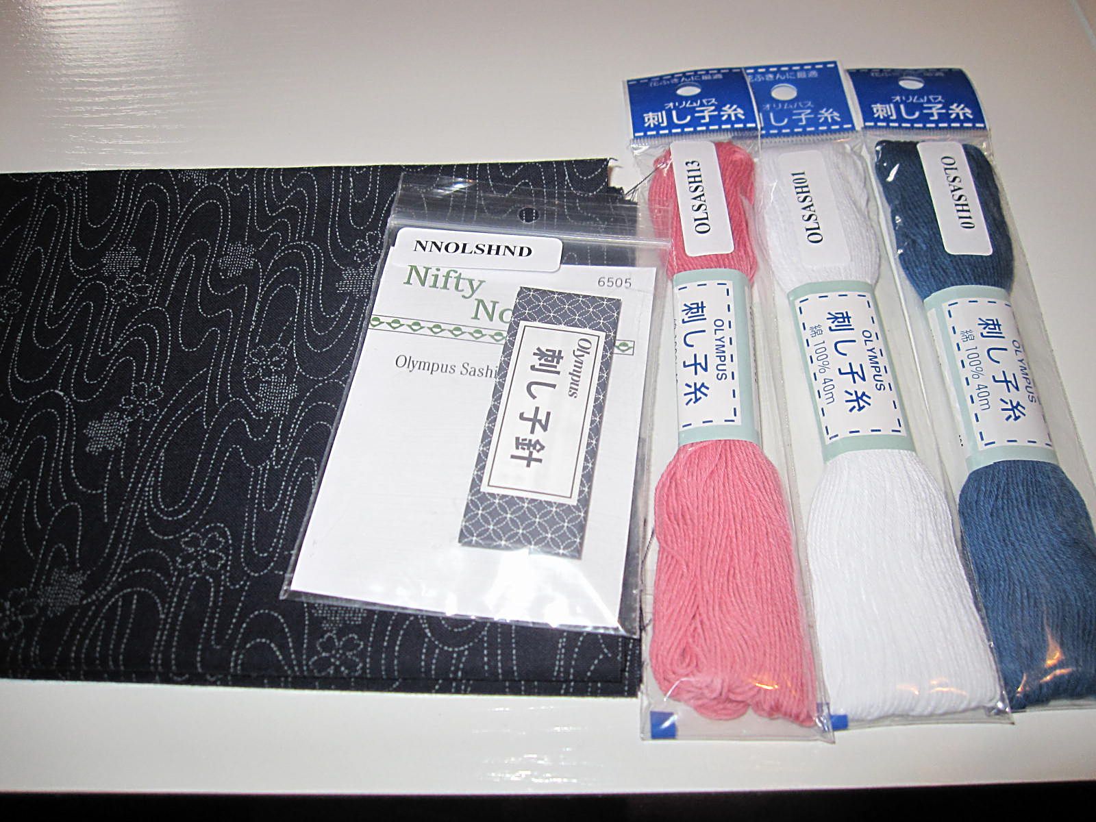 Createology Sashiko Needles, Fabric, Threads...