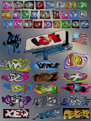 New Alphabet graffiti on 2012 