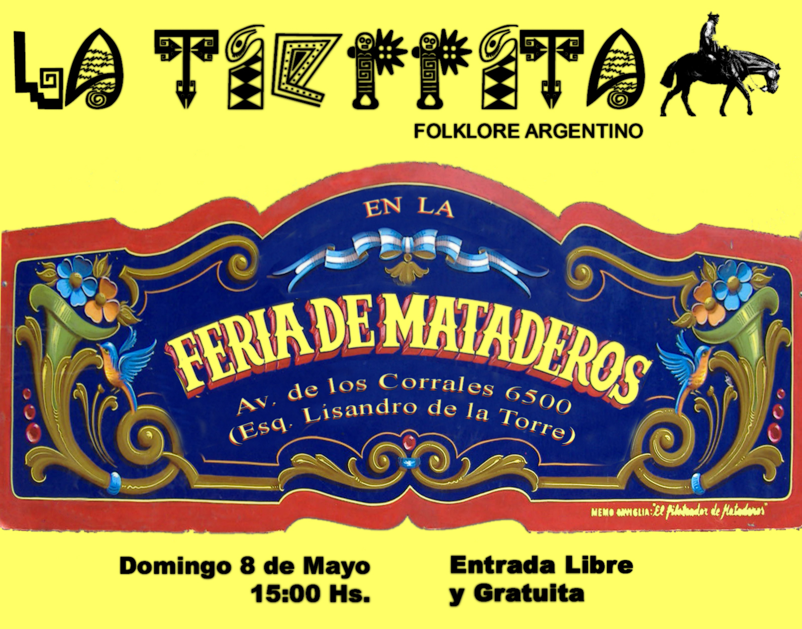 La Tierrita folklore argentino Feria de Mataderos, Mayo de 2011