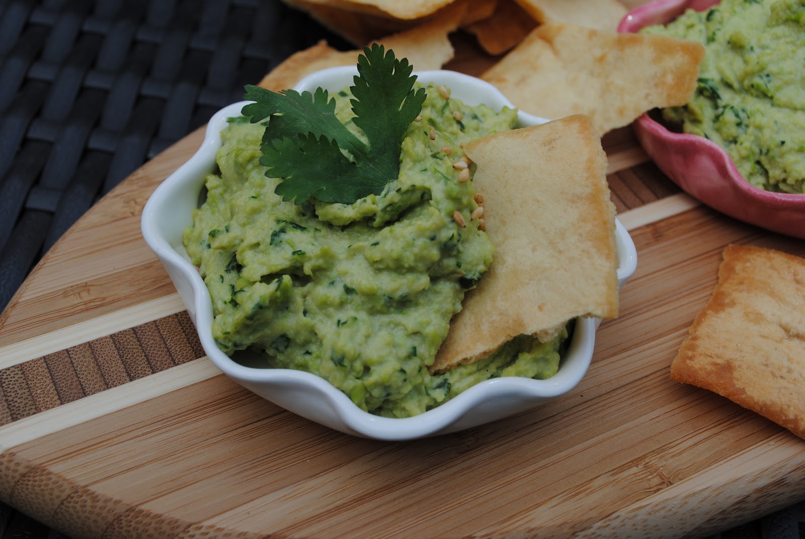 Virtually Homemade Edamame Hummus