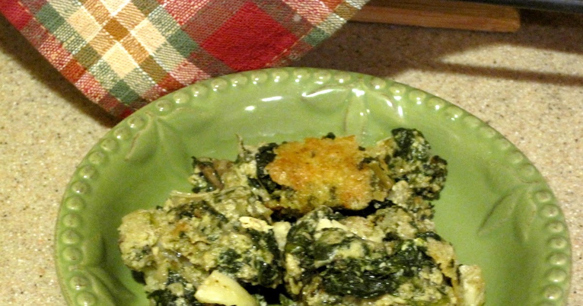 Artfully Arranged Disarray Spinach Garlic Stuffing Recipe