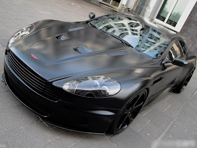 Aston Martin DB9 2011 black
