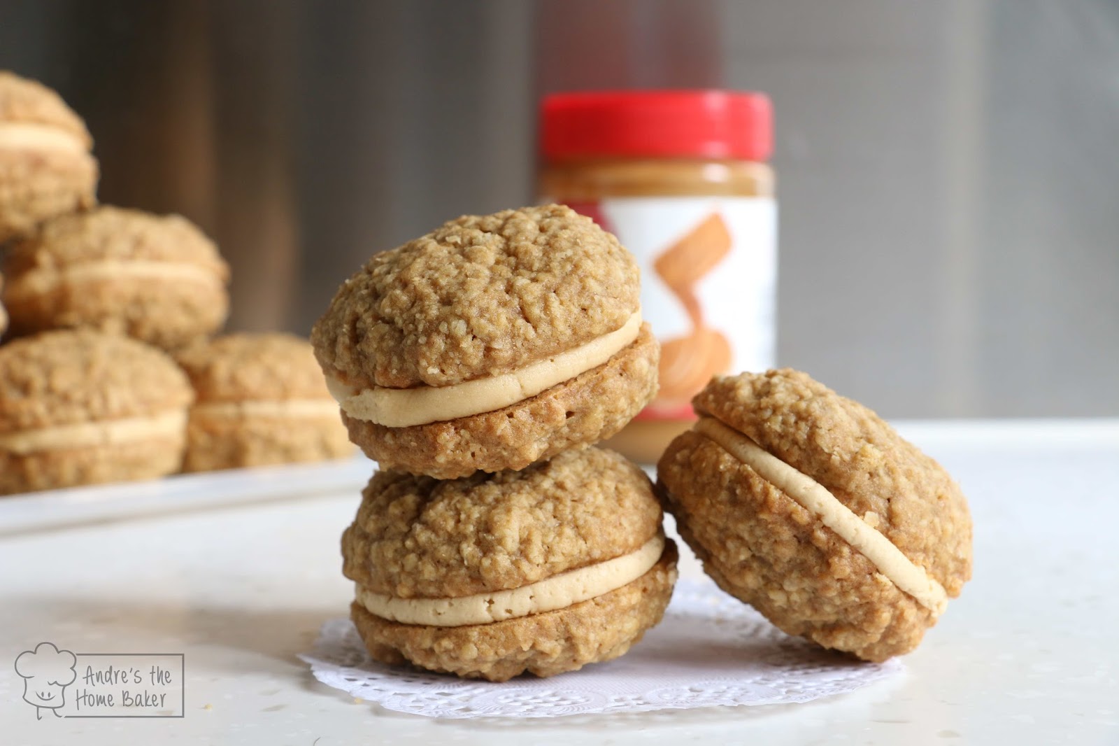 ♥ Biscoff Oatmeal Cookie Sandwiches ♥ Andre's the Home Baker
