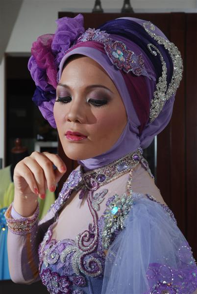 Kreasi Jilbab Pengantin Anggun Elegan Kreasi Jilbab Pengantin Anggun Elegan