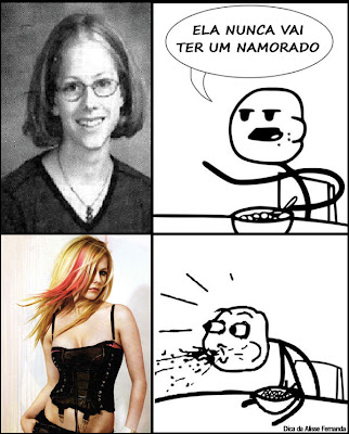 Avril Lavigne se tornou bela