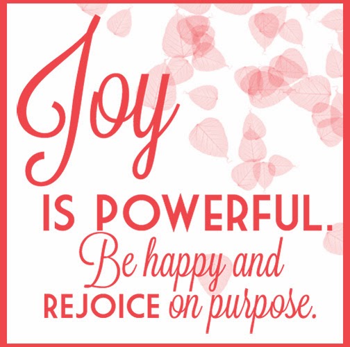 Joy is powerful! Moments of words