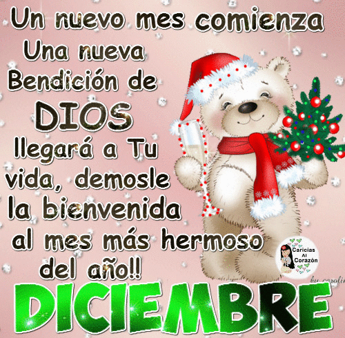 Resultado de imagen para BIENVENIDO DICIEMBRE