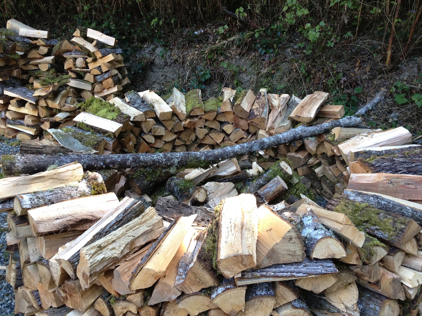 The Homesteading Experiment Holz Hausen Fast & Efficient Firewood Stacking