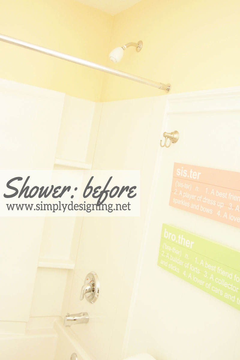 Shower: before | #diy #bathroom #bathroomremodel #remodel Shower: before | #diy #bathroom #bathroomremodel #remodel