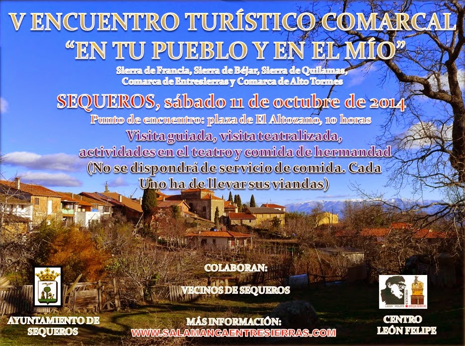 ENTRESIERRAS Revista Digital Salamanca TODOS A SEQUEROS!