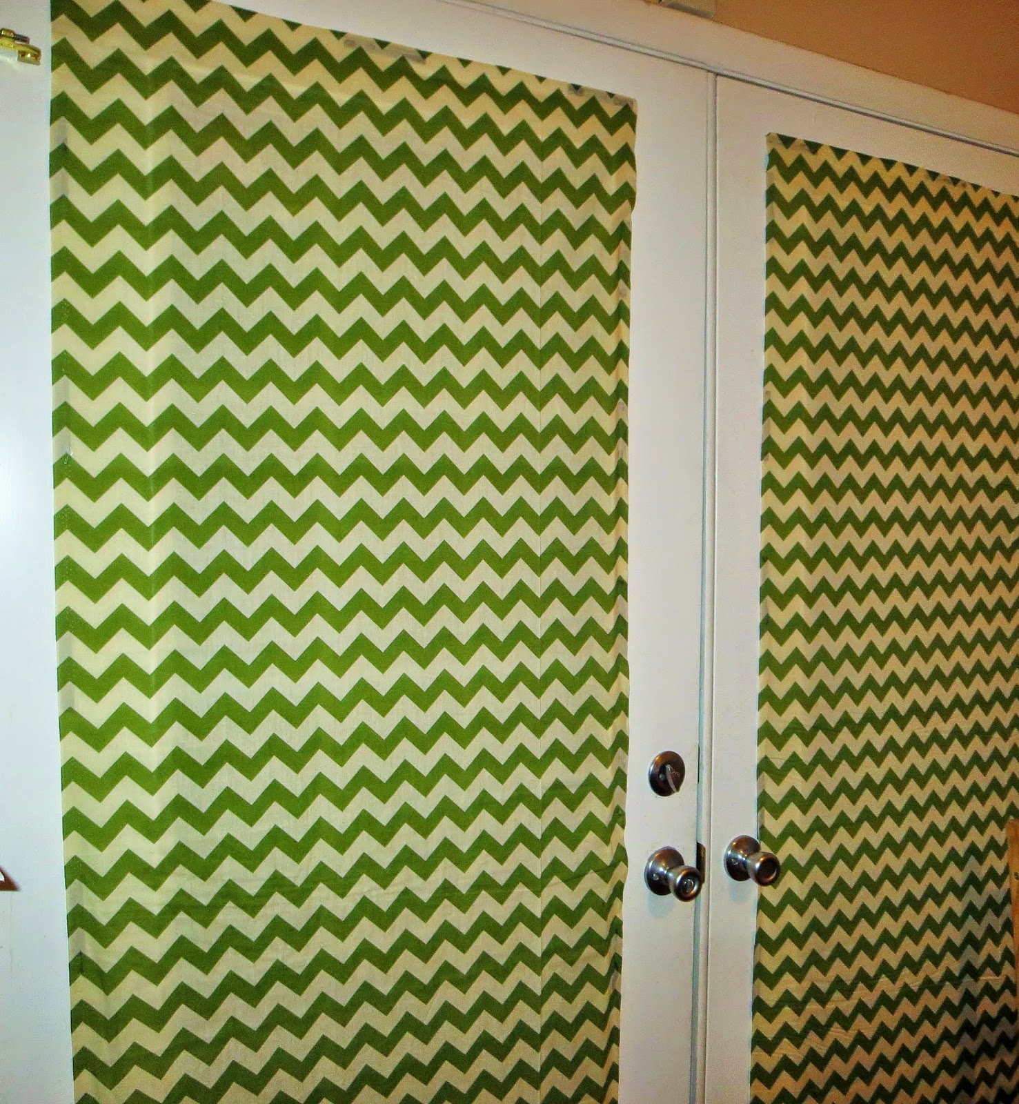 Ramona Avenue No Sew Magnetic Curtains For French Doors A Tutorial