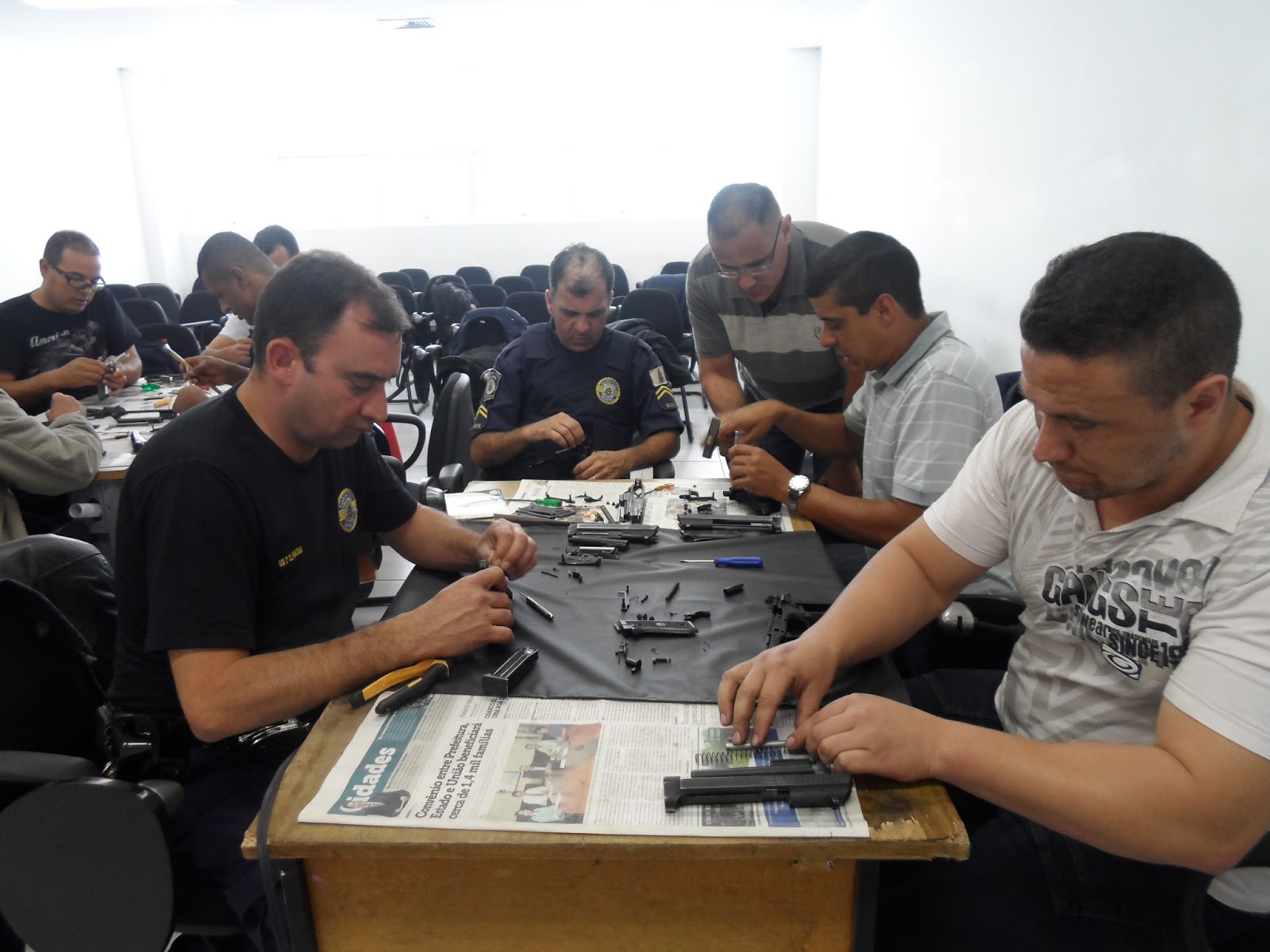 GCMs participam de curso de Armeiro | AMIGOS DA GUARDA CIVIL