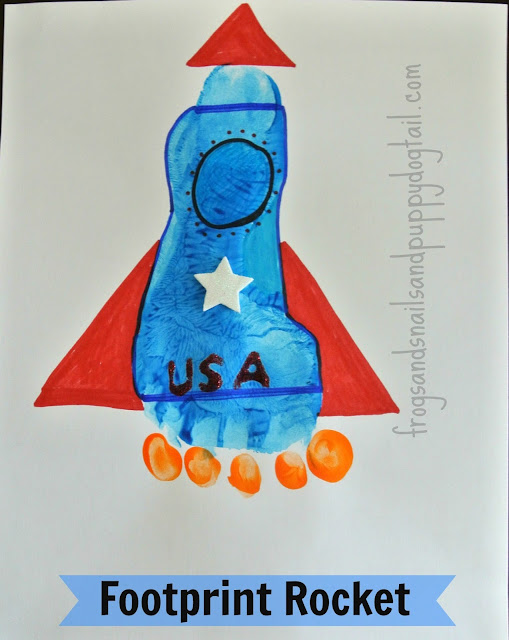 Footprint Rocket - Frogs & Snails & Puppy Dog Tails