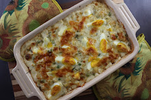Brown and Bubbly Pasta Egg Bake