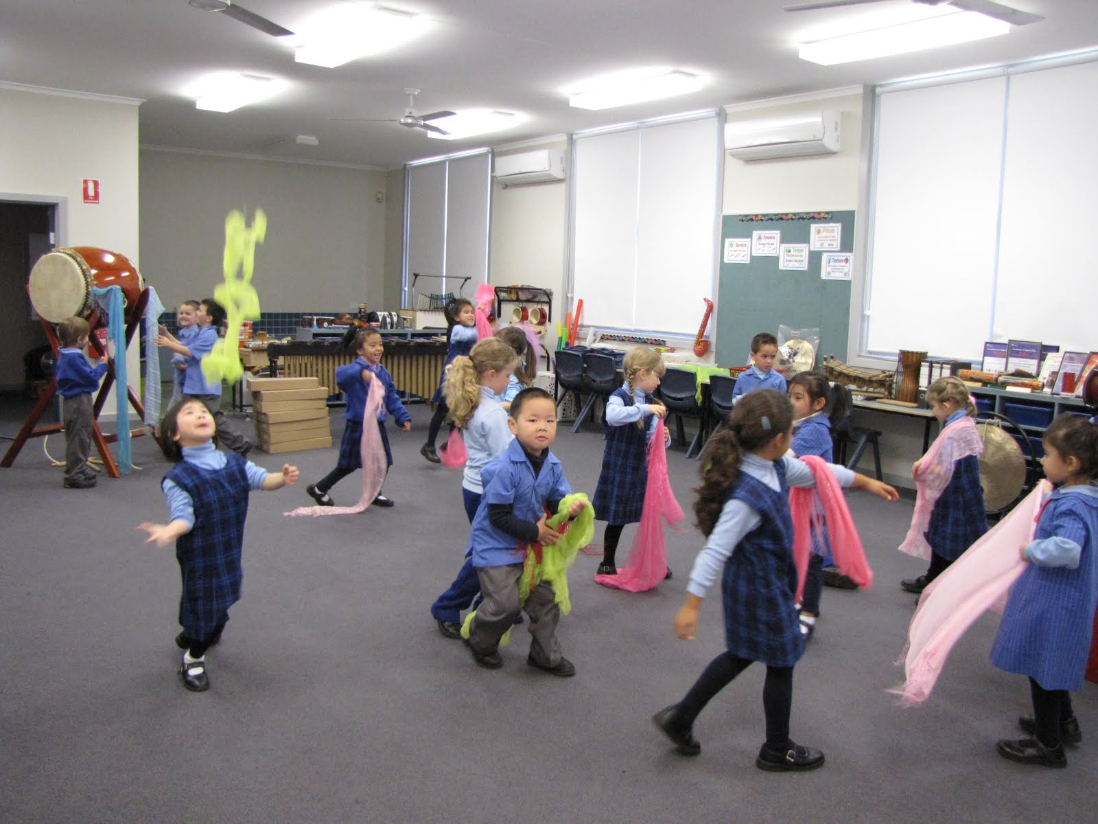 MUSIC Dancing with Scarves and Ribbons