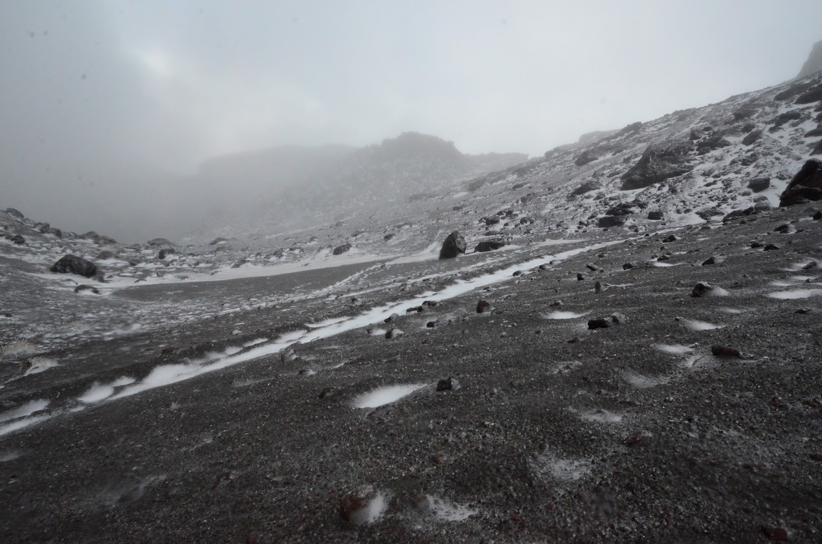 Skiing the Snow on the Equator