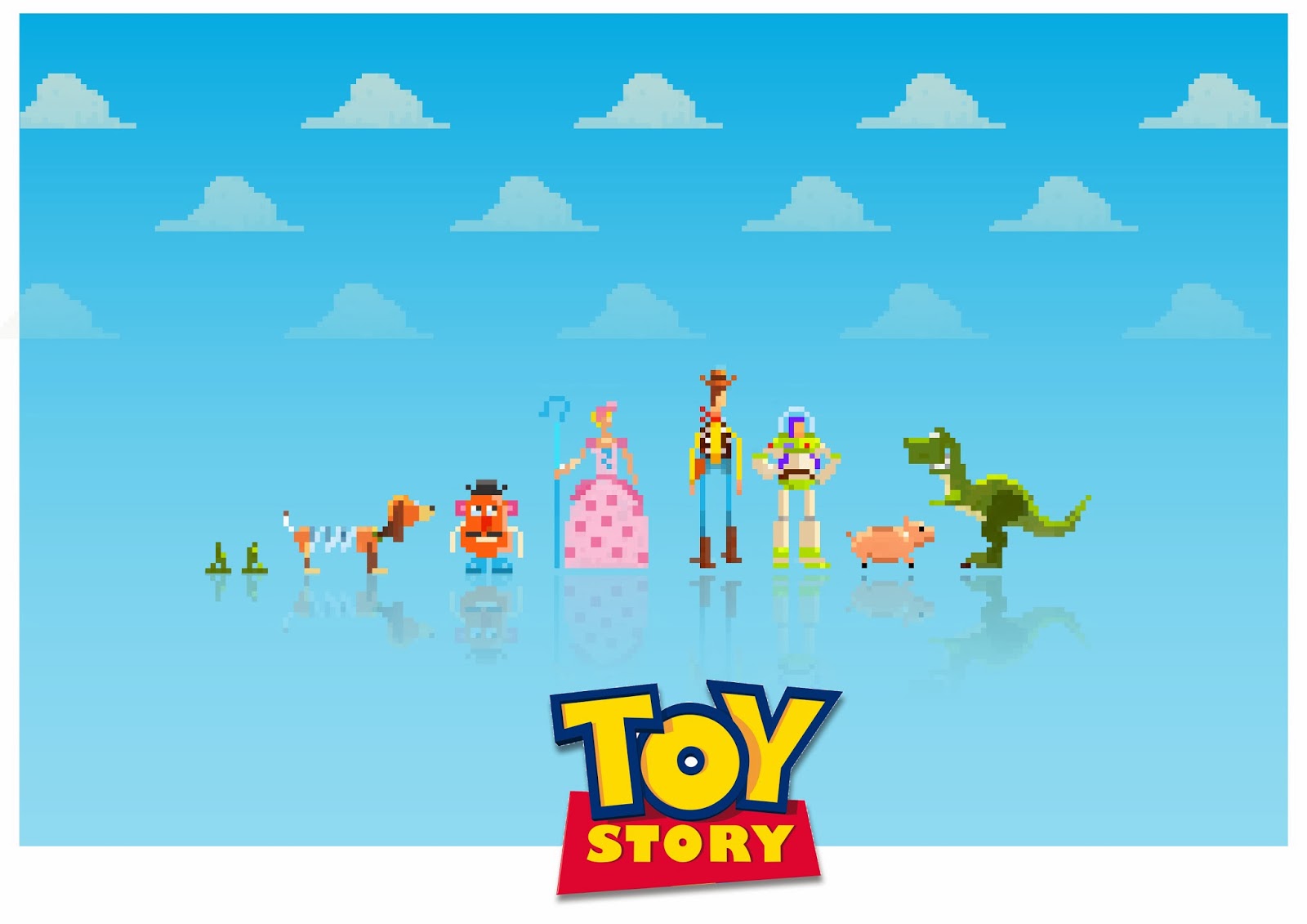 Jason Pickthall's Art Blog Toy Story Pixel Art